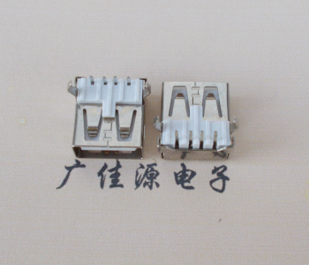 五桂山街道USB AF母座 LCP 耐高温250度280度 环保白胶芯