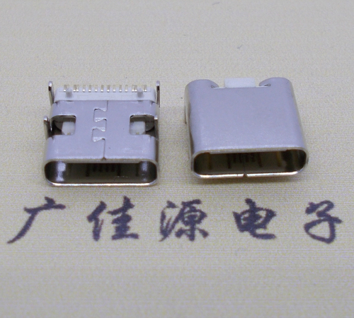 五桂山街道卧式板上型Type-C16P母座H=8.3连接器