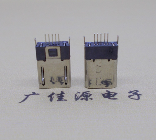 五桂山街道micro-迈克 插座 固定两脚鱼叉夹板1.0公头连接器